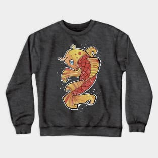 koi fish vintage colors Crewneck Sweatshirt